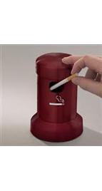 POST TABLE TOP SMOKERS POST THICK GAUGE WITH SATIN BRASS FINISH